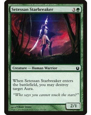 Magic: The Gathering Setessan Starbreaker (139) Damaged Foil