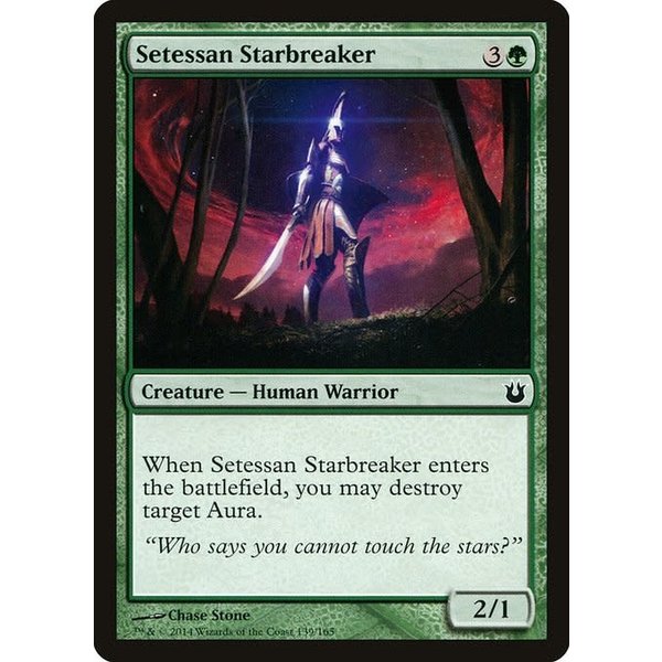 Magic: The Gathering Setessan Starbreaker (139) Damaged Foil