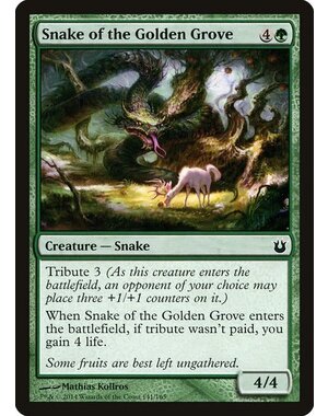 Magic: The Gathering Snake of the Golden Grove (141) Lightly Played