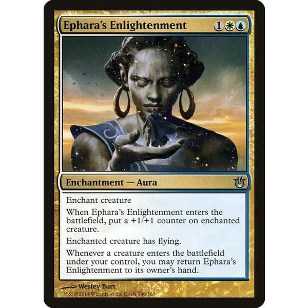 Magic: The Gathering Ephara's Enlightenment (146) Heavily Played