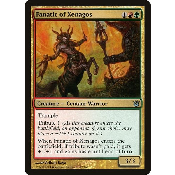 Magic: The Gathering Fanatic of Xenagos (147) Heavily Played