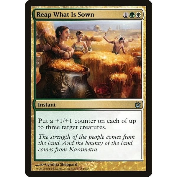 Magic: The Gathering Reap What Is Sown (154) Lightly Played