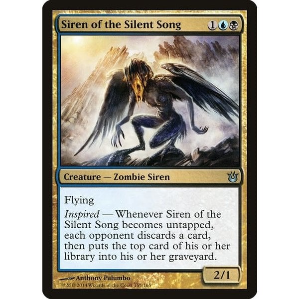 Magic: The Gathering Siren of the Silent Song (155) Lightly Played