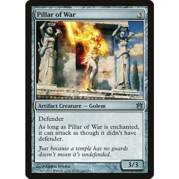 Magic: The Gathering Pillar of War (160) Lightly Played