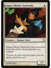 Magic: The Gathering Empty-Shrine Kannushi (002) Heavily Played