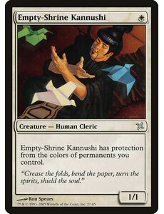 Magic: The Gathering Empty-Shrine Kannushi (002) Heavily Played