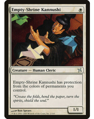 Magic: The Gathering Empty-Shrine Kannushi (002) Heavily Played