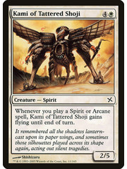 Magic: The Gathering Kami of Tattered Shoji (011) Lightly Played