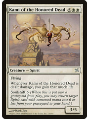 Magic: The Gathering Kami of the Honored Dead (012) Lightly Played