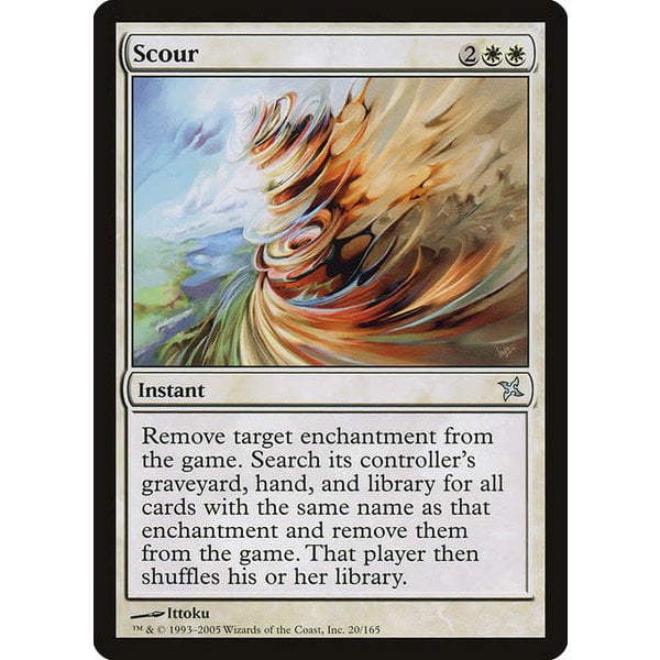 Magic: The Gathering Scour (020) Lightly Played