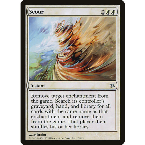 Magic: The Gathering Scour (020) Moderately Played