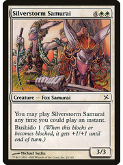 Magic: The Gathering Silverstorm Samurai (022) Lightly Played