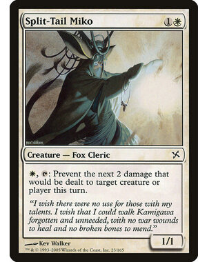 Magic: The Gathering Split-Tail Miko (023) Lightly Played