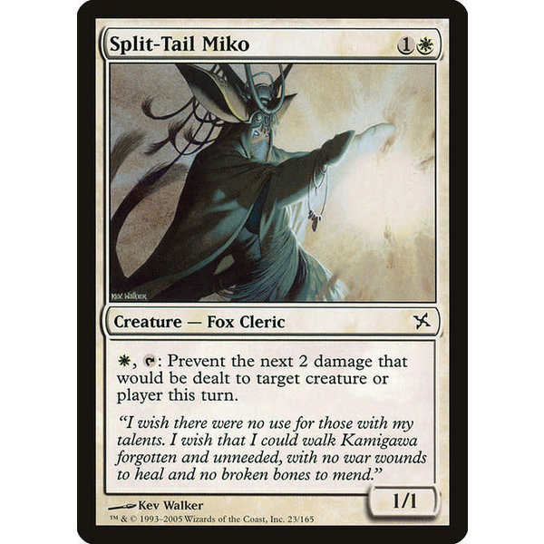 Magic: The Gathering Split-Tail Miko (023) Lightly Played