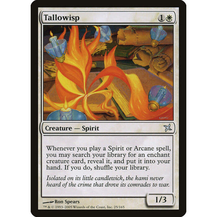 Magic: The Gathering Tallowisp (025) Moderately Played