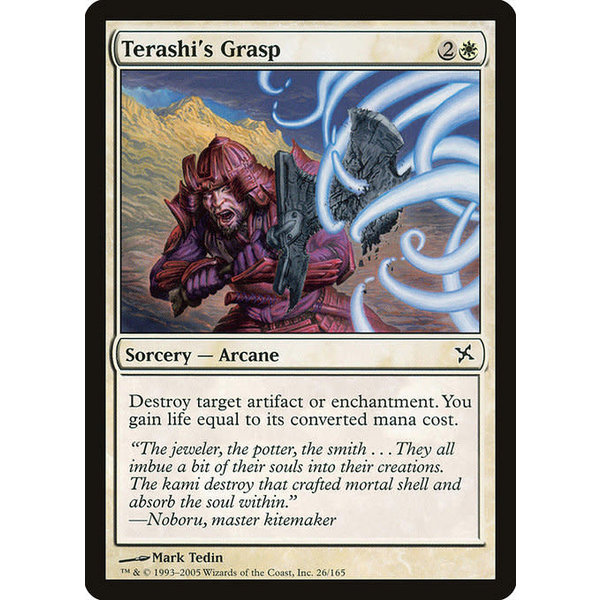 Magic: The Gathering Terashi's Grasp (026) Lightly Played