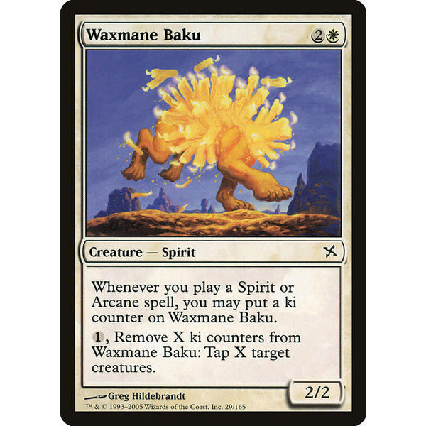 Magic: The Gathering Waxmane Baku (029) Lightly Played