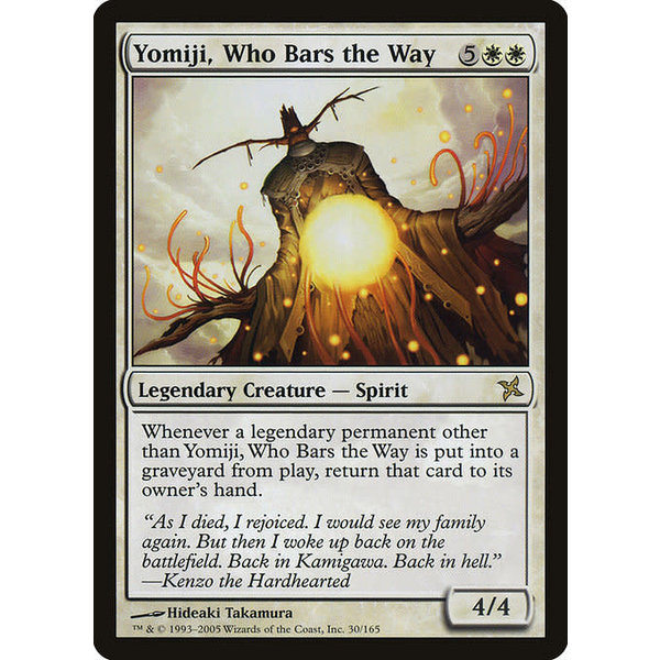 Magic: The Gathering Yomiji, Who Bars the Way (030) Moderately Played