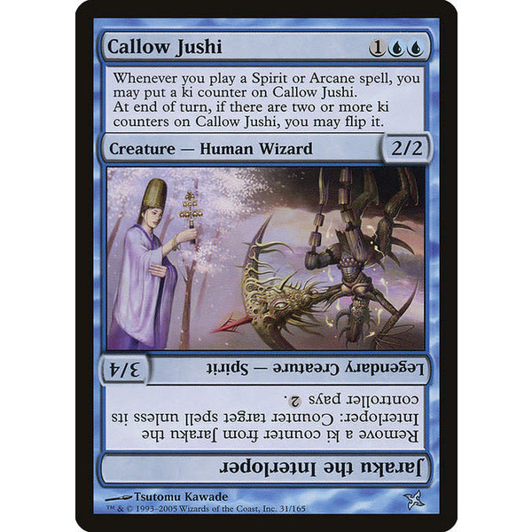 Magic: The Gathering Callow Jushi (031) Damaged