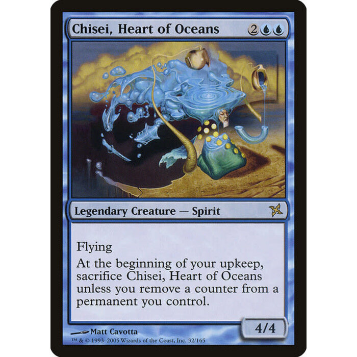 Magic: The Gathering Chisei, Heart of Oceans (032) Moderately Played