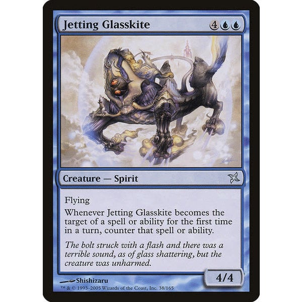 Magic: The Gathering Jetting Glasskite (038) Lightly Played