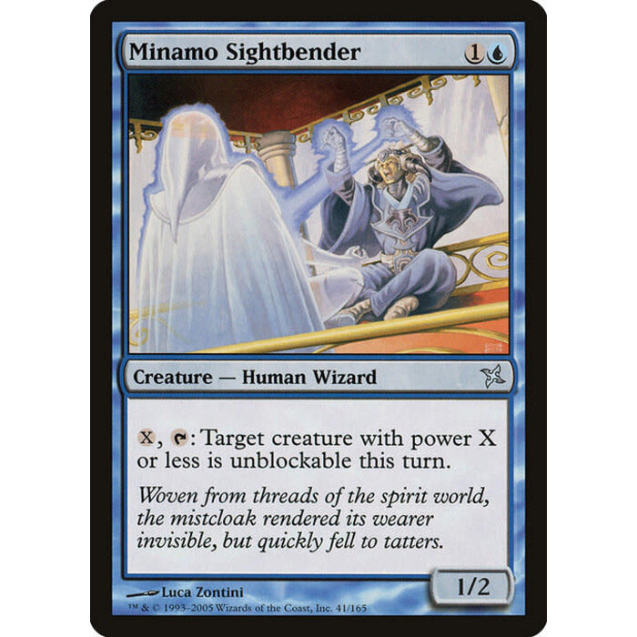 Magic: The Gathering Minamo Sightbender (041) Moderately Played