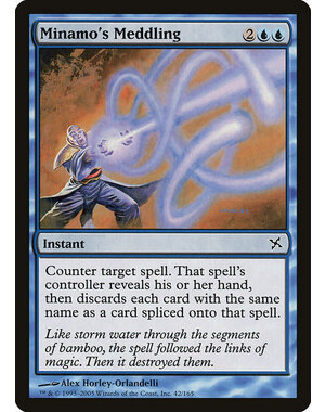 Magic: The Gathering Minamo's Meddling (042) Lightly Played