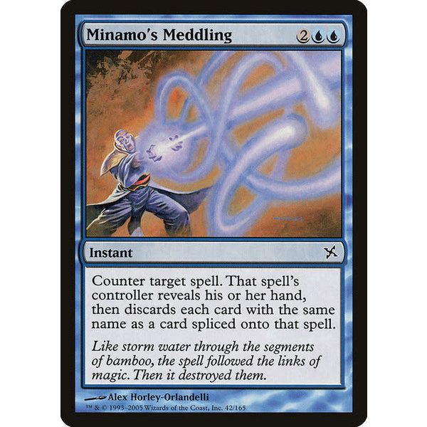 Magic: The Gathering Minamo's Meddling (042) Lightly Played