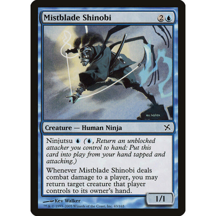 Magic: The Gathering Mistblade Shinobi (043) Lightly Played