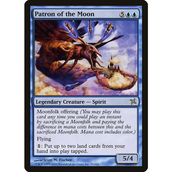 Magic: The Gathering Patron of the Moon (045) Damaged