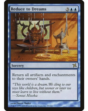 Magic: The Gathering Reduce to Dreams (049) Damaged