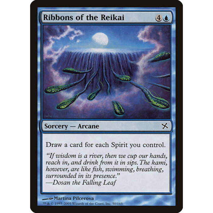 Magic: The Gathering Ribbons of the Reikai (050) Moderately Played