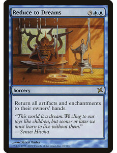Magic: The Gathering Reduce to Dreams (049) Moderately Played