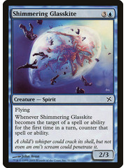 Magic: The Gathering Shimmering Glasskite (051) Lightly Played