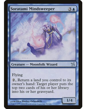 Magic: The Gathering Soratami Mindsweeper (052) Lightly Played