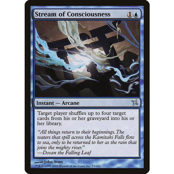 Magic: The Gathering Stream of Consciousness (053) Moderately Played