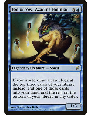 Magic: The Gathering Tomorrow, Azami's Familiar (058) Moderately Played