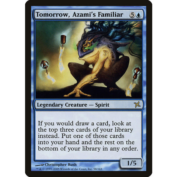 Magic: The Gathering Tomorrow, Azami's Familiar (058) Moderately Played