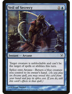 Magic: The Gathering Veil of Secrecy (059) Lightly Played