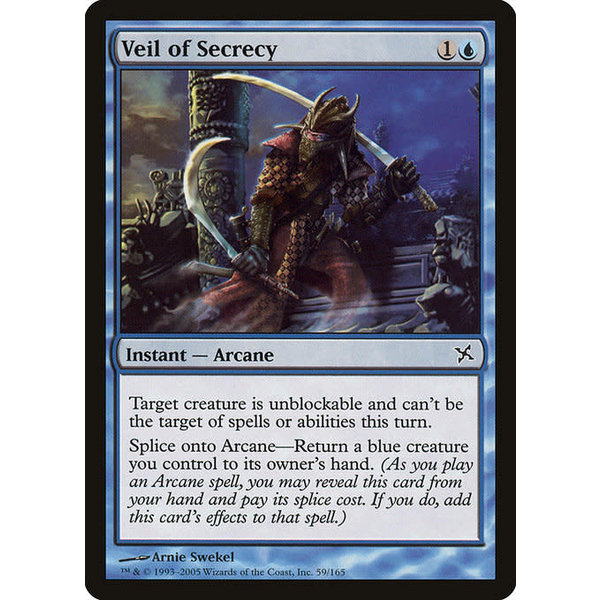 Magic: The Gathering Veil of Secrecy (059) Lightly Played