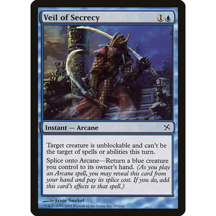 Magic: The Gathering Veil of Secrecy (059) Lightly Played