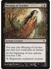 Magic: The Gathering Blessing of Leeches (062) Lightly Played