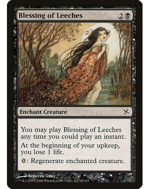 Magic: The Gathering Blessing of Leeches (062) Lightly Played