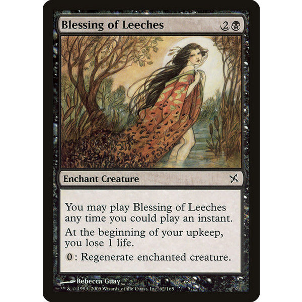 Magic: The Gathering Blessing of Leeches (062) Lightly Played