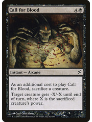 Magic: The Gathering Call for Blood (063) Lightly Played