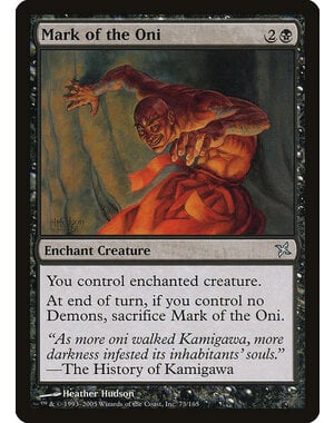 Magic: The Gathering Mark of the Oni (073) Lightly Played