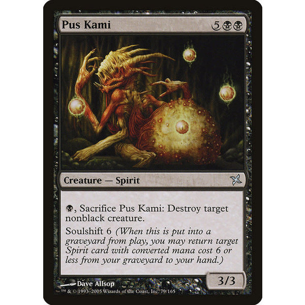 Magic: The Gathering Pus Kami (079) Moderately Played