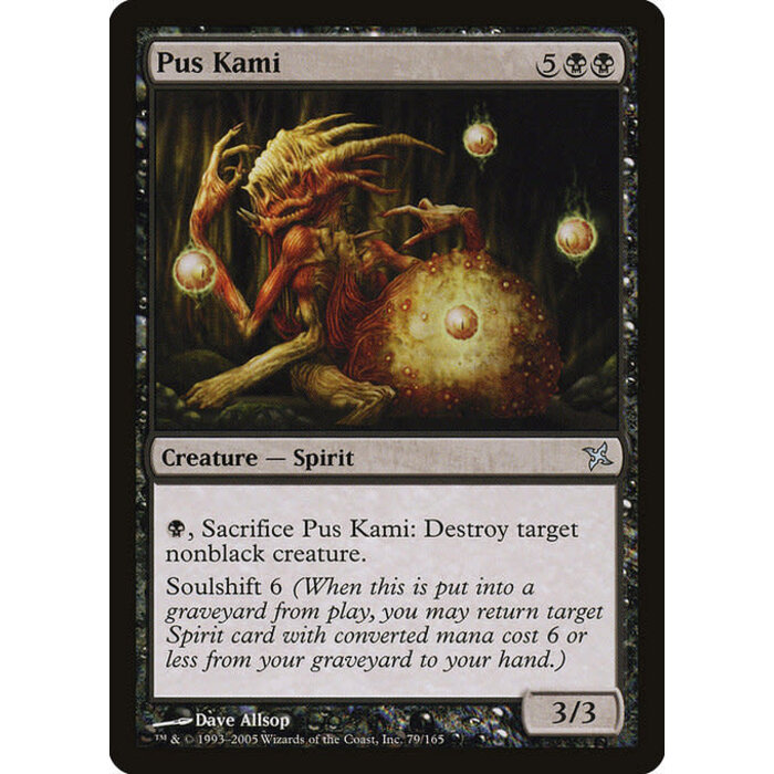 Magic: The Gathering Pus Kami (079) Lightly Played