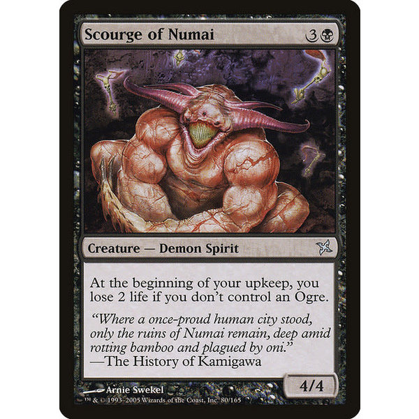 Magic: The Gathering Scourge of Numai (080) Lightly Played