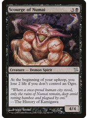 Magic: The Gathering Scourge of Numai (080) Moderately Played
